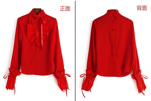 艾森絲服飾 施悅名2018新款宮廷風襯衫，演繹現代女性的浪漫與優雅